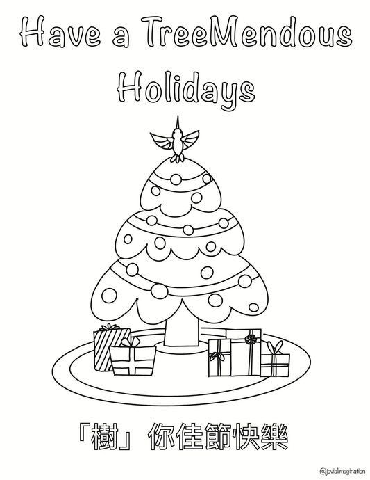 Isabelle Winter Colouring Pack One