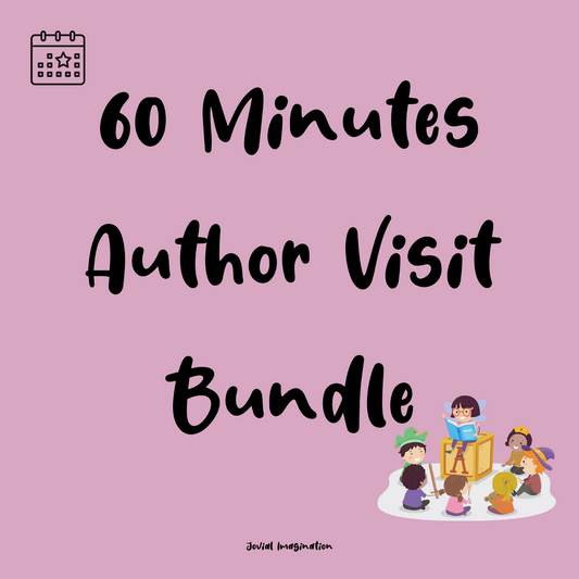 60 Minutes Author Visit & Books Bundle - Schools Only